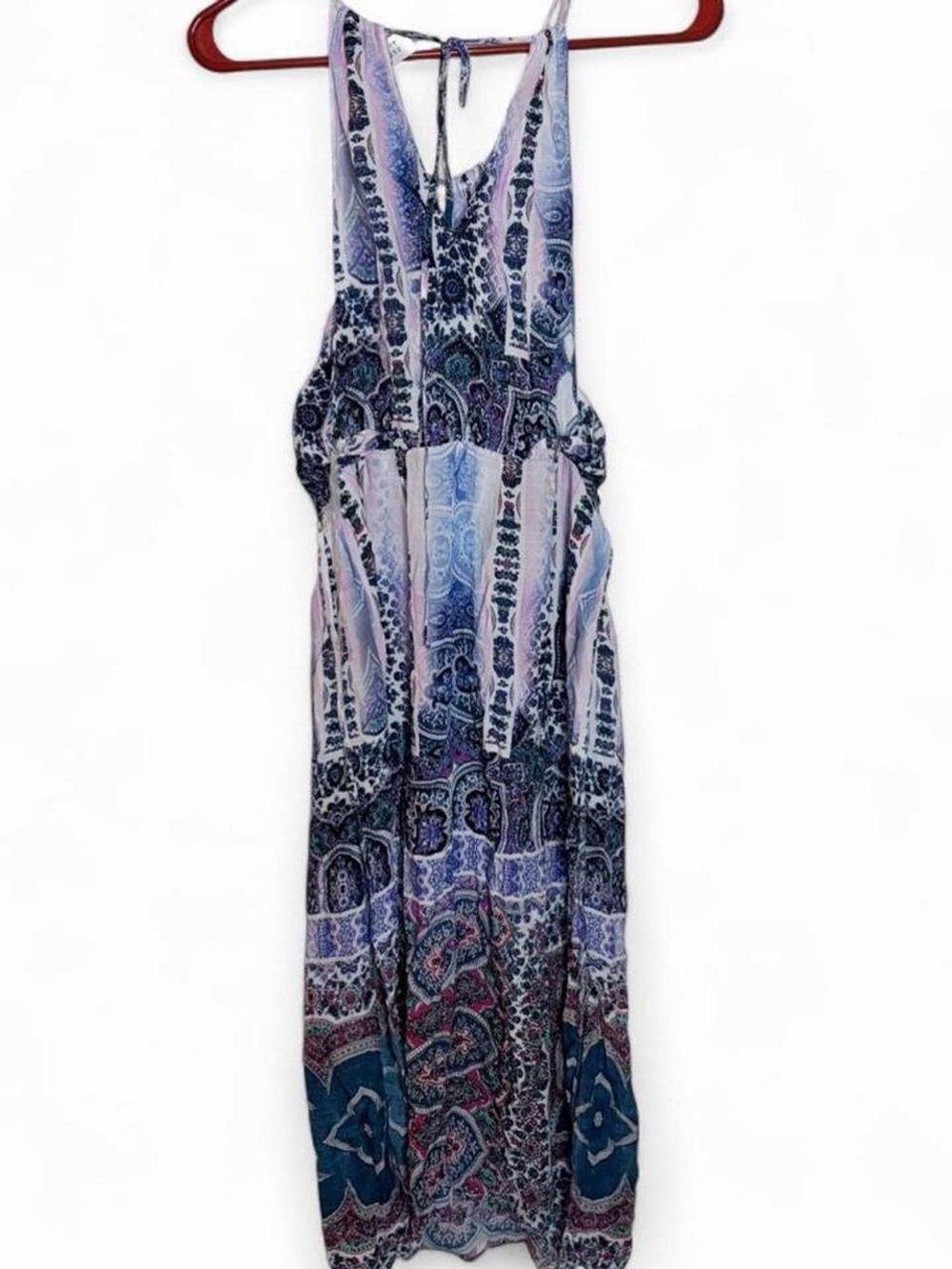 Nanette Lepore Paros Paisley Maxi Dress Swim Cover Up Boho